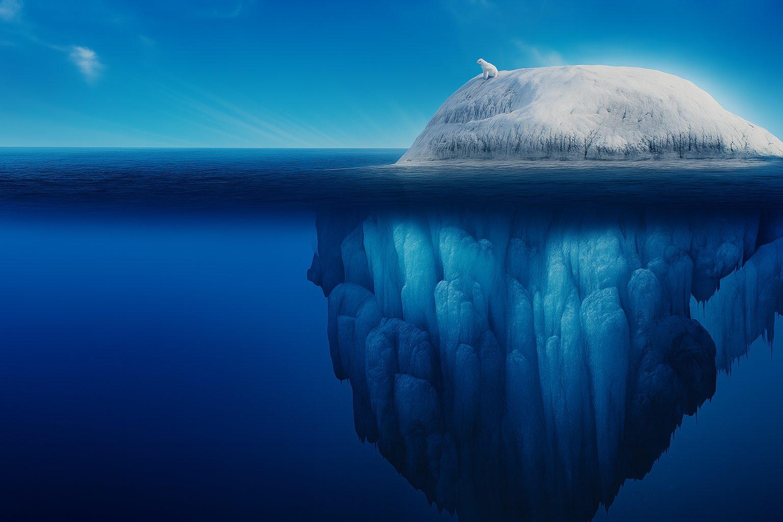 Iceberg background